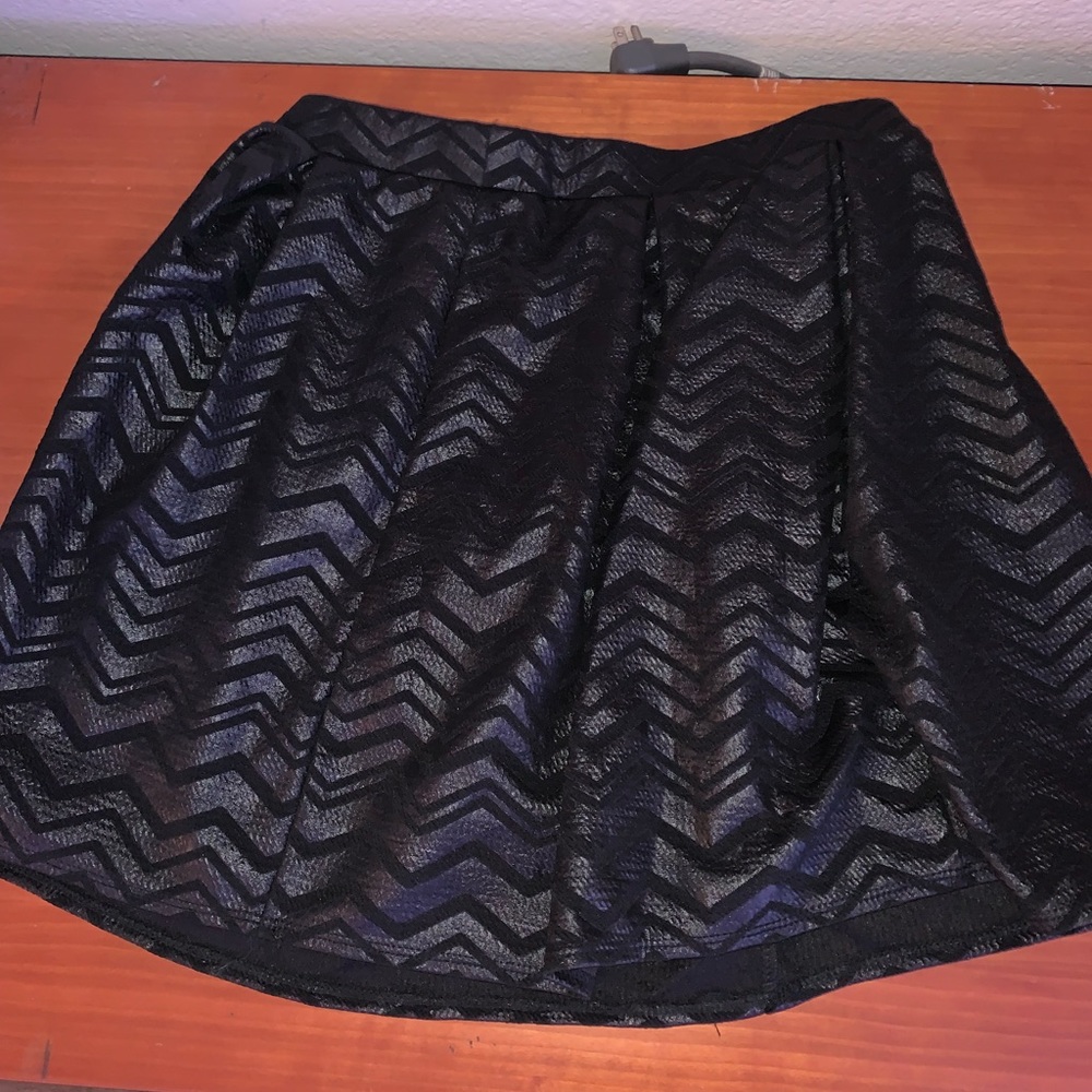 Kohl’s black mini skirt